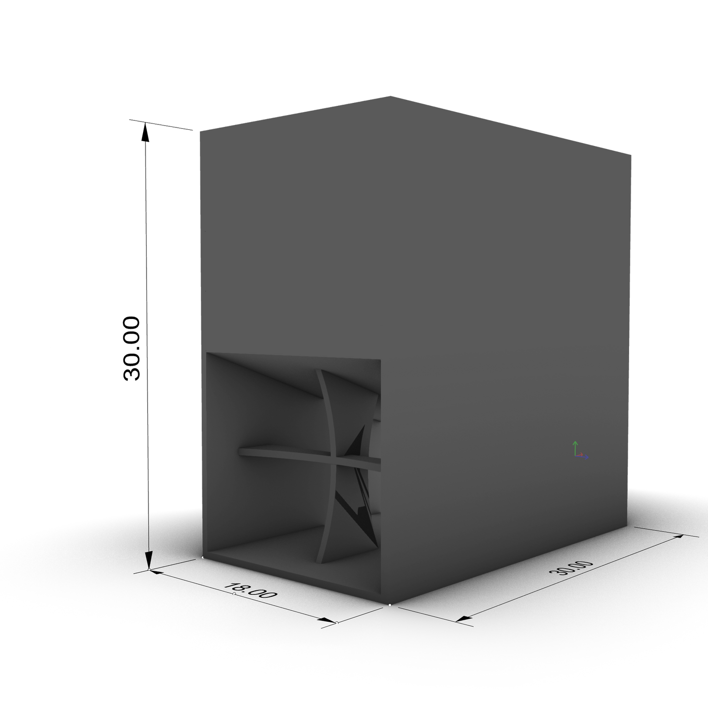 Table Tuba Subwoofer